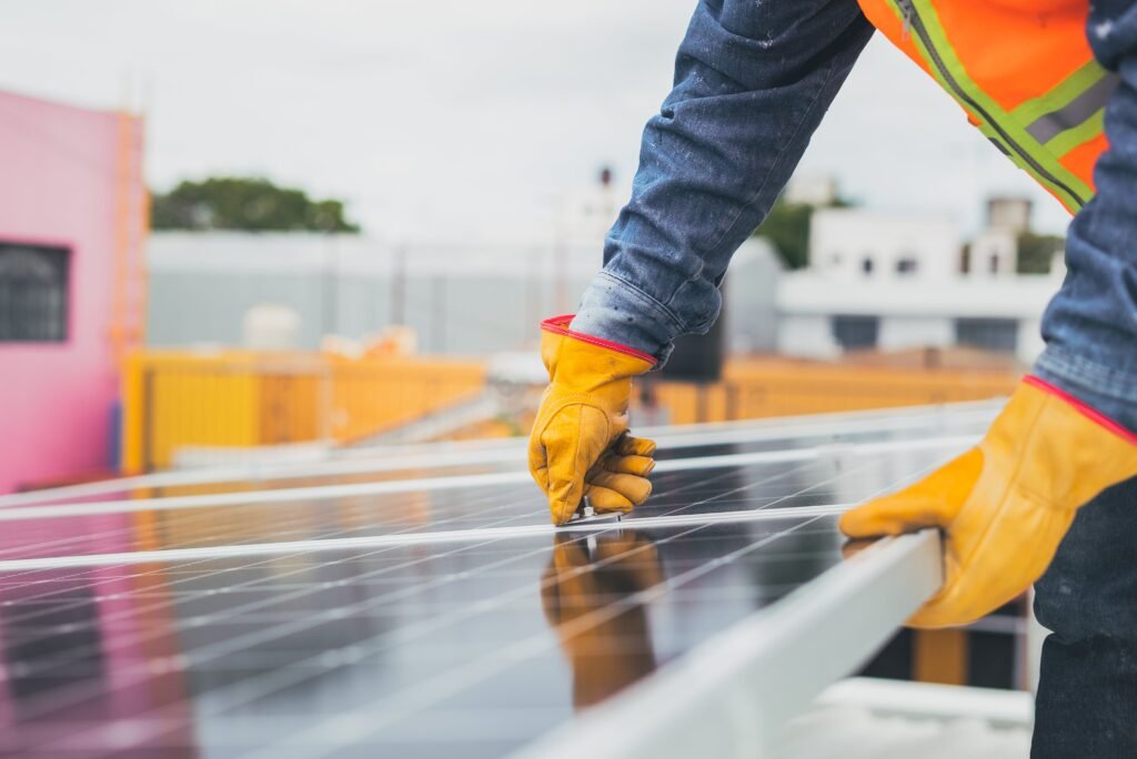 Réglage d'un panneau solaire
